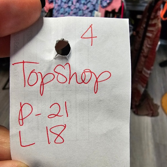 Topshop Yellow Cropped Bubble Sleeve zipper back top Size US 4 - Picture 5 of 5